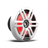 M2 10 DVC 2Ω Color Optix™ Infinite Baffle Marine Subwoofer: White Gen-2